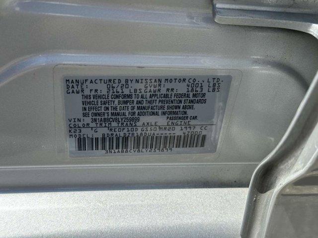 used 2020 Nissan Sentra car, priced at $12,400