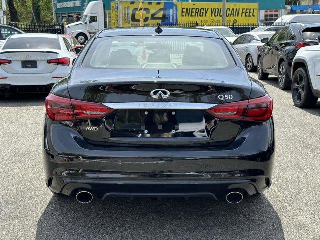 used 2022 INFINITI Q50 car, priced at $19,890
