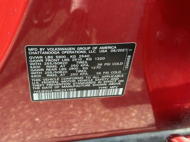 used 2021 Volkswagen Atlas Cross Sport car, priced at $16,980