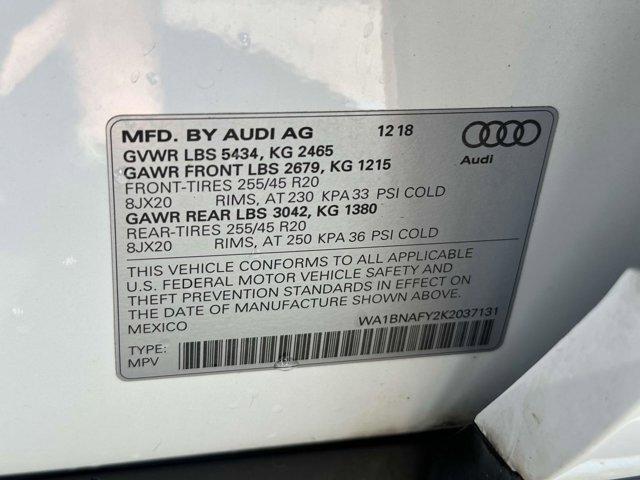 used 2019 Audi Q5 car, priced at $13,890