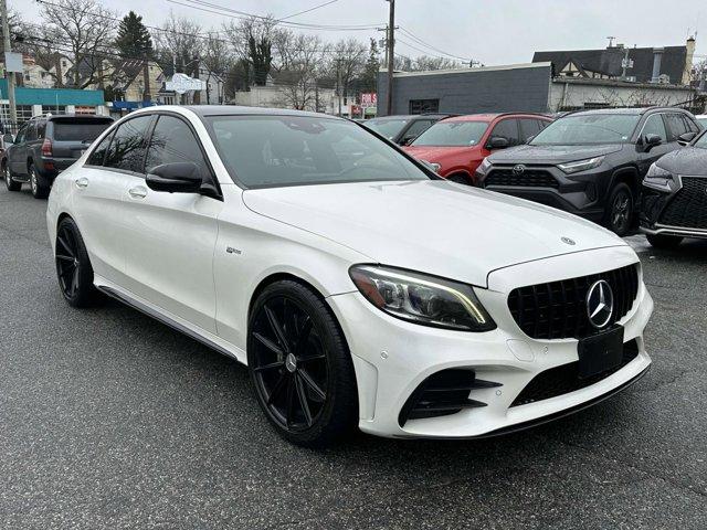 used 2020 Mercedes-Benz AMG C 43 car, priced at $25,900