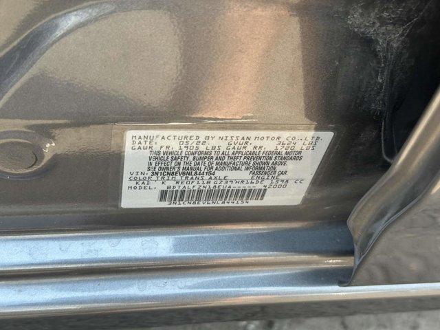 used 2022 Nissan Versa car, priced at $11,400