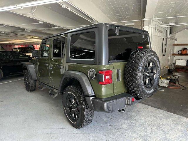 used 2021 Jeep Wrangler car, priced at $23,900