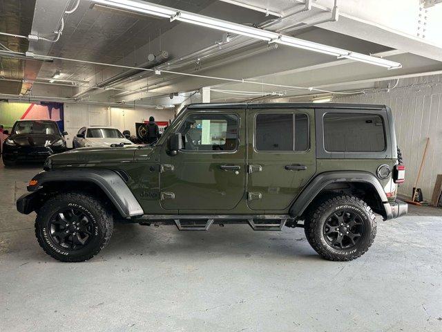 used 2021 Jeep Wrangler car, priced at $23,900