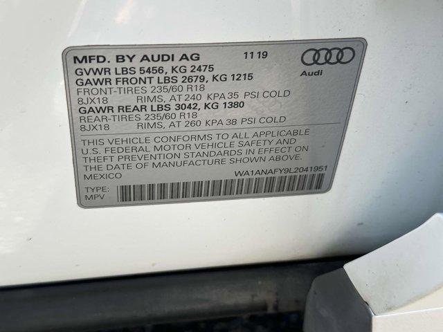 used 2020 Audi Q5 car, priced at $19,995