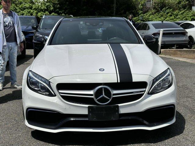 used 2017 Mercedes-Benz AMG C 63 car, priced at $35,990