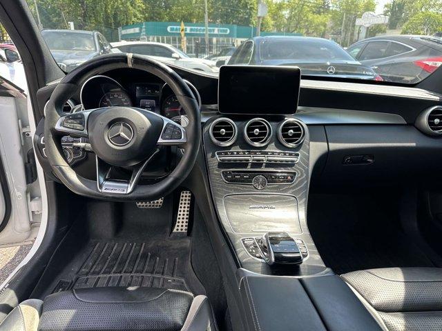 used 2017 Mercedes-Benz AMG C 63 car, priced at $35,990