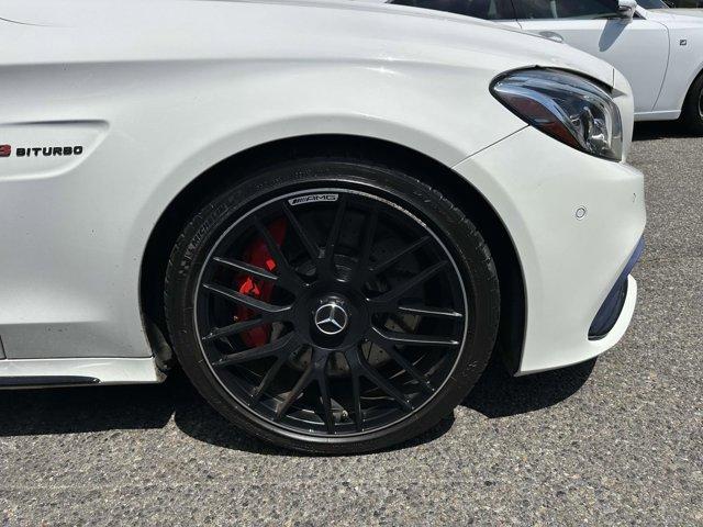 used 2017 Mercedes-Benz AMG C 63 car, priced at $35,990