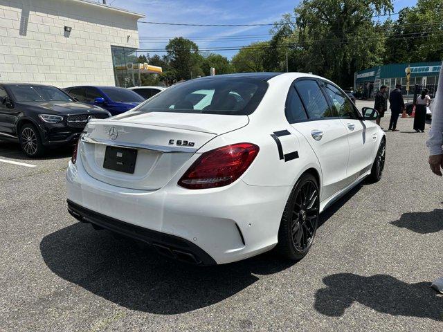 used 2017 Mercedes-Benz AMG C 63 car, priced at $35,990