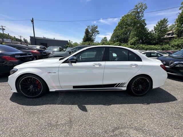 used 2017 Mercedes-Benz AMG C 63 car, priced at $35,990