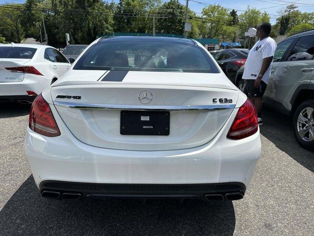 used 2017 Mercedes-Benz AMG C 63 car, priced at $35,990