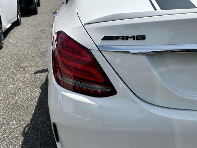used 2017 Mercedes-Benz AMG C 63 car, priced at $35,990