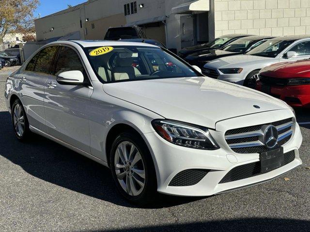 used 2019 Mercedes-Benz C-Class car, priced at $17,990