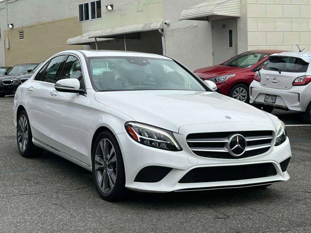 used 2021 Mercedes-Benz C-Class car, priced at $20,800