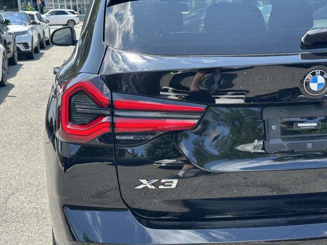 used 2022 BMW X3 car, priced at $23,400