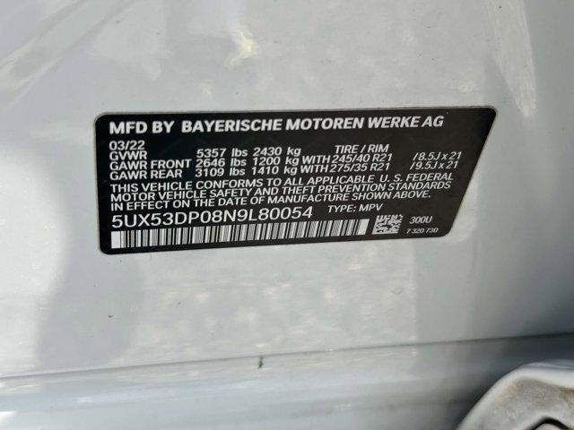 used 2022 BMW X3 car, priced at $23,490