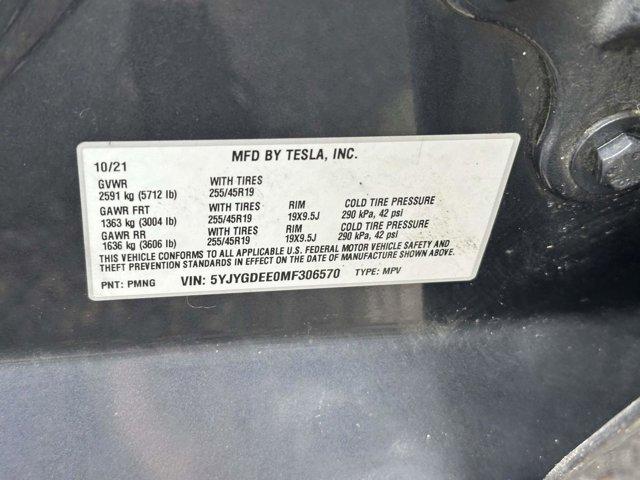used 2021 Tesla Model Y car, priced at $23,890