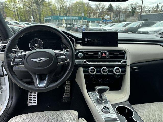 used 2022 Genesis G70 car, priced at $27,490
