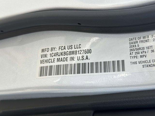 used 2021 Jeep Grand Cherokee L car, priced at $20,490