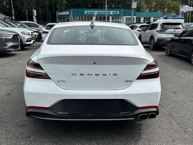 used 2023 Genesis G70 car, priced at $20,590