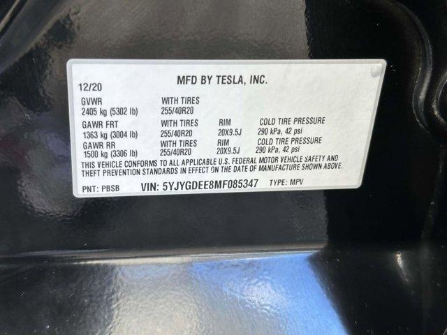 used 2021 Tesla Model Y car, priced at $32,990