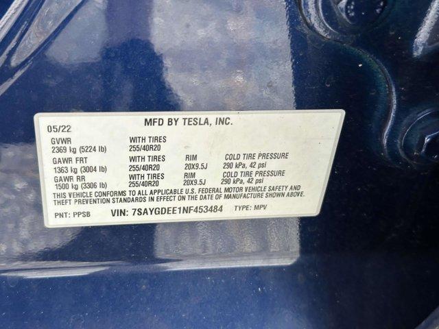 used 2022 Tesla Model Y car, priced at $21,800