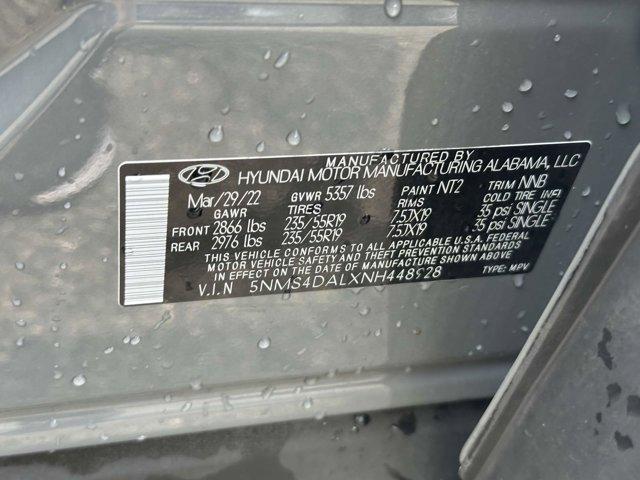 used 2022 Hyundai Santa Fe car, priced at $21,980