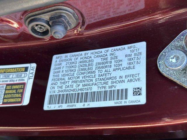 used 2018 Honda CR-V car, priced at $9,900