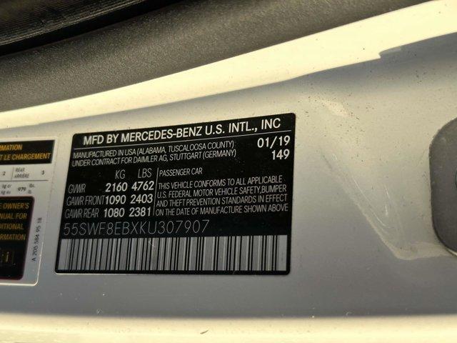 used 2019 Mercedes-Benz C-Class car, priced at $14,980