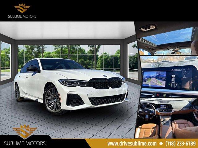 used 2021 BMW M340 car, priced at $37,800