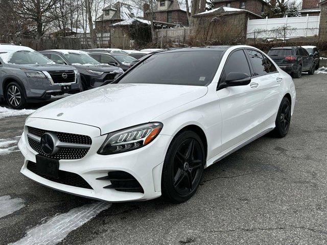 used 2021 Mercedes-Benz C-Class car, priced at $19,990