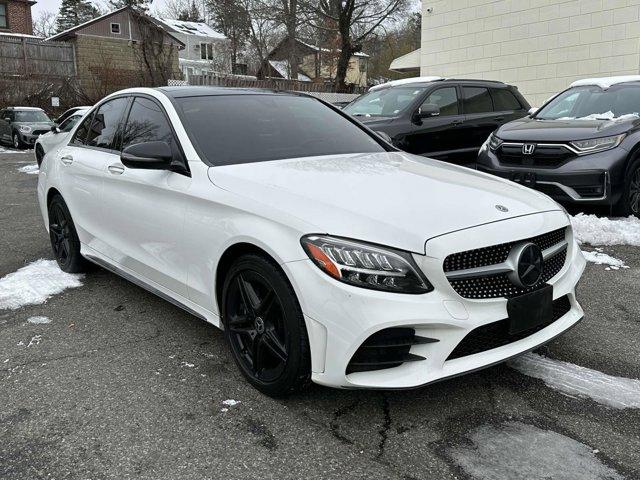 used 2021 Mercedes-Benz C-Class car, priced at $19,990