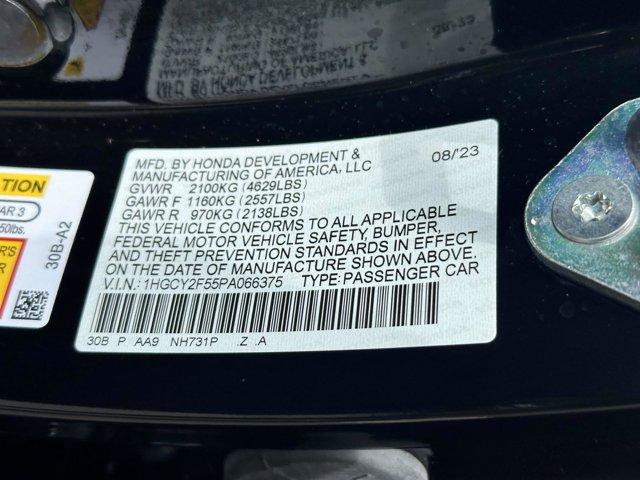 used 2023 Honda Accord Hybrid car, priced at $21,990