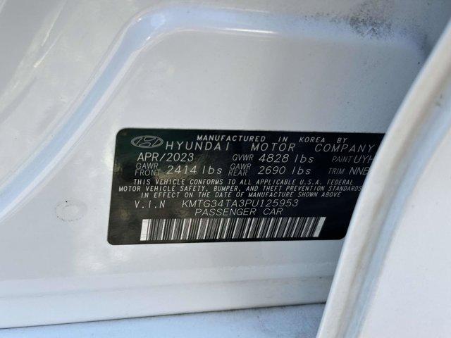 used 2023 Genesis G70 car, priced at $20,590