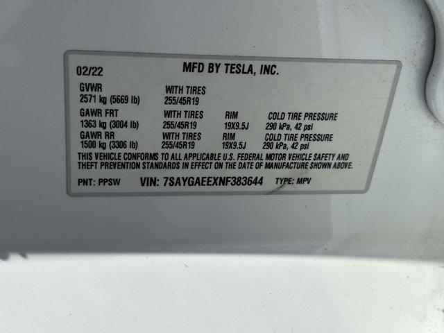 used 2022 Tesla Model Y car, priced at $23,200