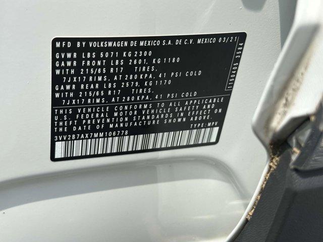 used 2021 Volkswagen Tiguan car, priced at $16,290