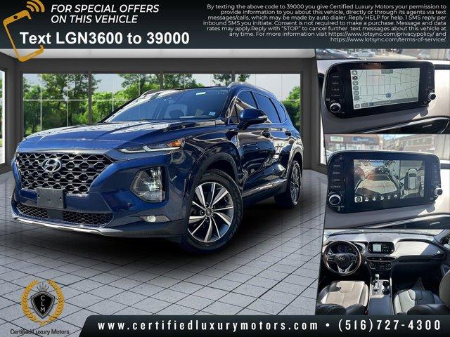 used 2020 Hyundai Santa Fe car, priced at $17,990