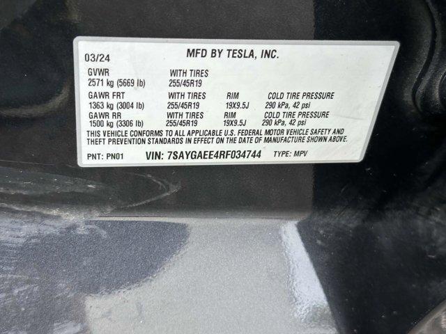 used 2024 Tesla Model Y car, priced at $29,890
