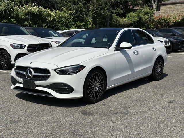 used 2022 Mercedes-Benz C-Class car, priced at $27,800