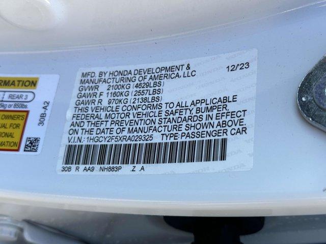 used 2024 Honda Accord Hybrid car, priced at $33,995