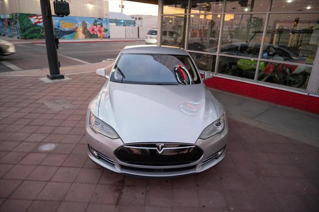 used 2015 Tesla Model S car, priced at $14,990