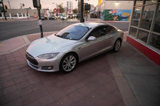 used 2015 Tesla Model S car, priced at $14,693