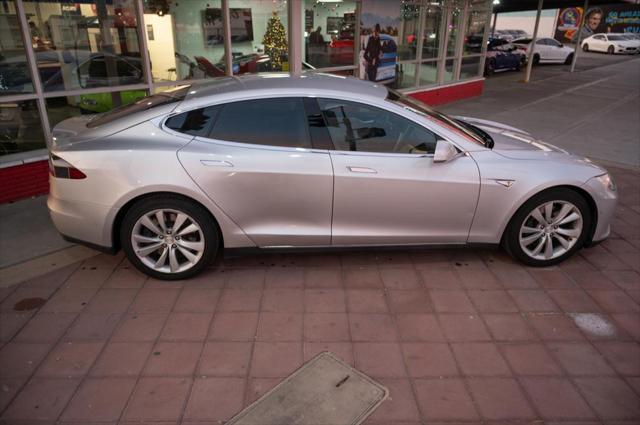 used 2015 Tesla Model S car, priced at $14,693