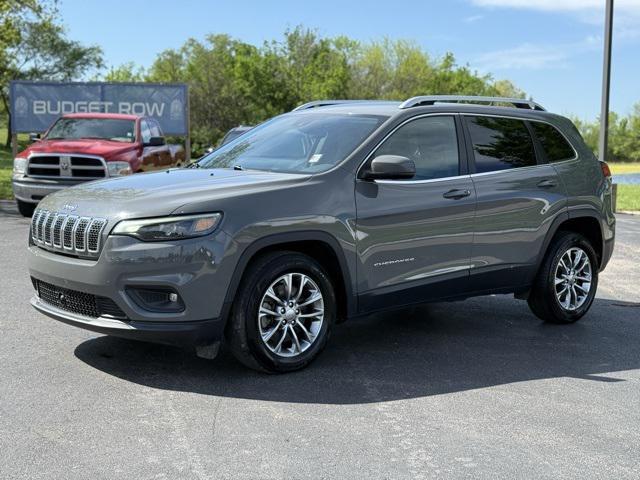used 2021 Jeep Cherokee car, priced at $16,855