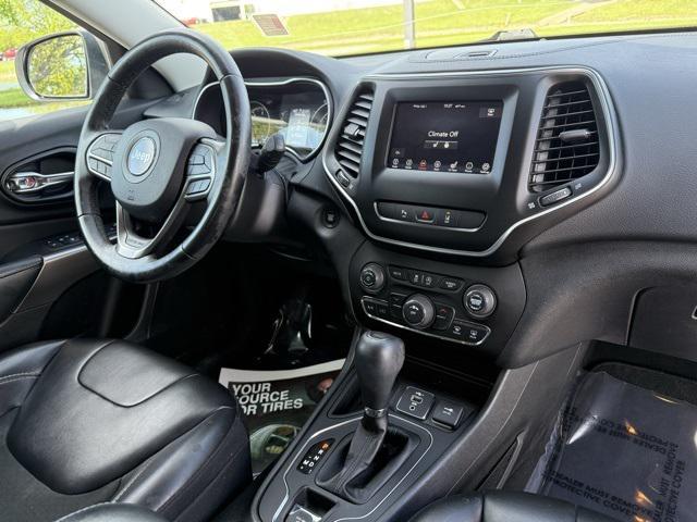 used 2021 Jeep Cherokee car, priced at $16,855
