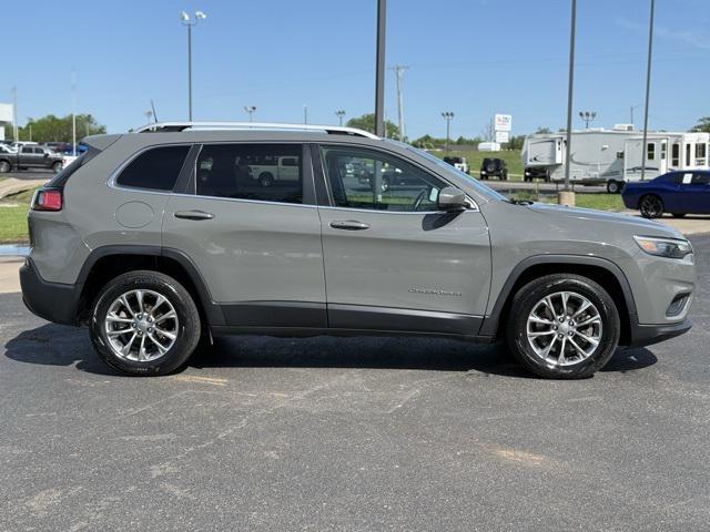 used 2021 Jeep Cherokee car, priced at $16,855