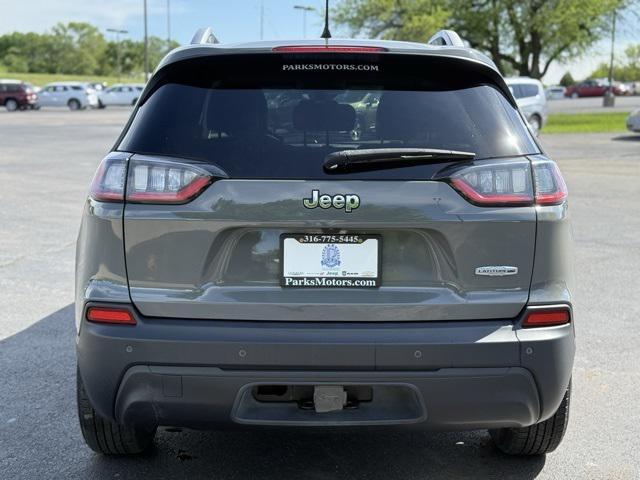 used 2021 Jeep Cherokee car, priced at $16,855