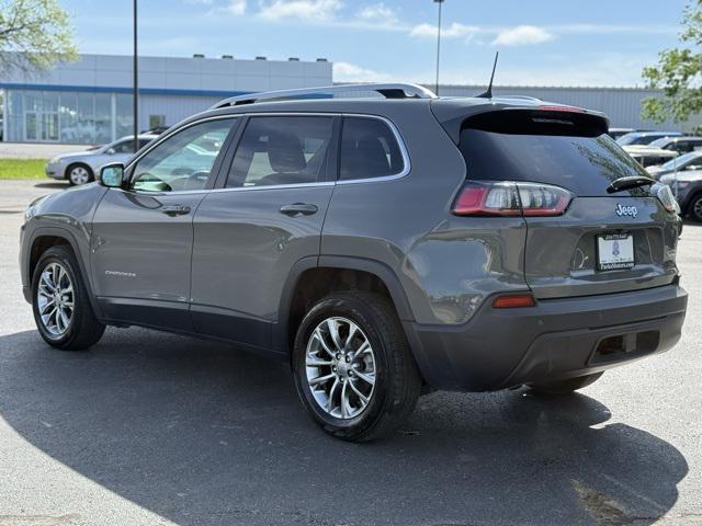 used 2021 Jeep Cherokee car, priced at $16,855