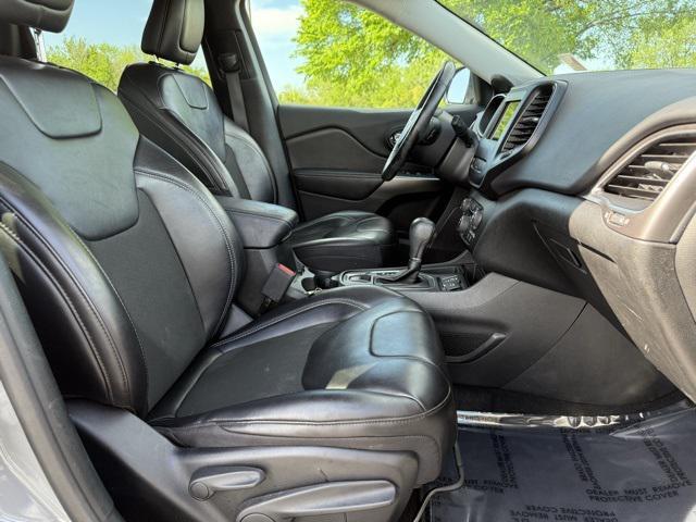 used 2021 Jeep Cherokee car, priced at $16,855