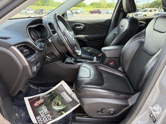 used 2021 Jeep Cherokee car, priced at $16,855